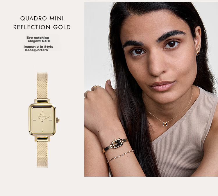 Daniel Wellington DW800 Women's Watch Small Square Fashion Ladies Watch Birthday Gift for Girlfriend 7