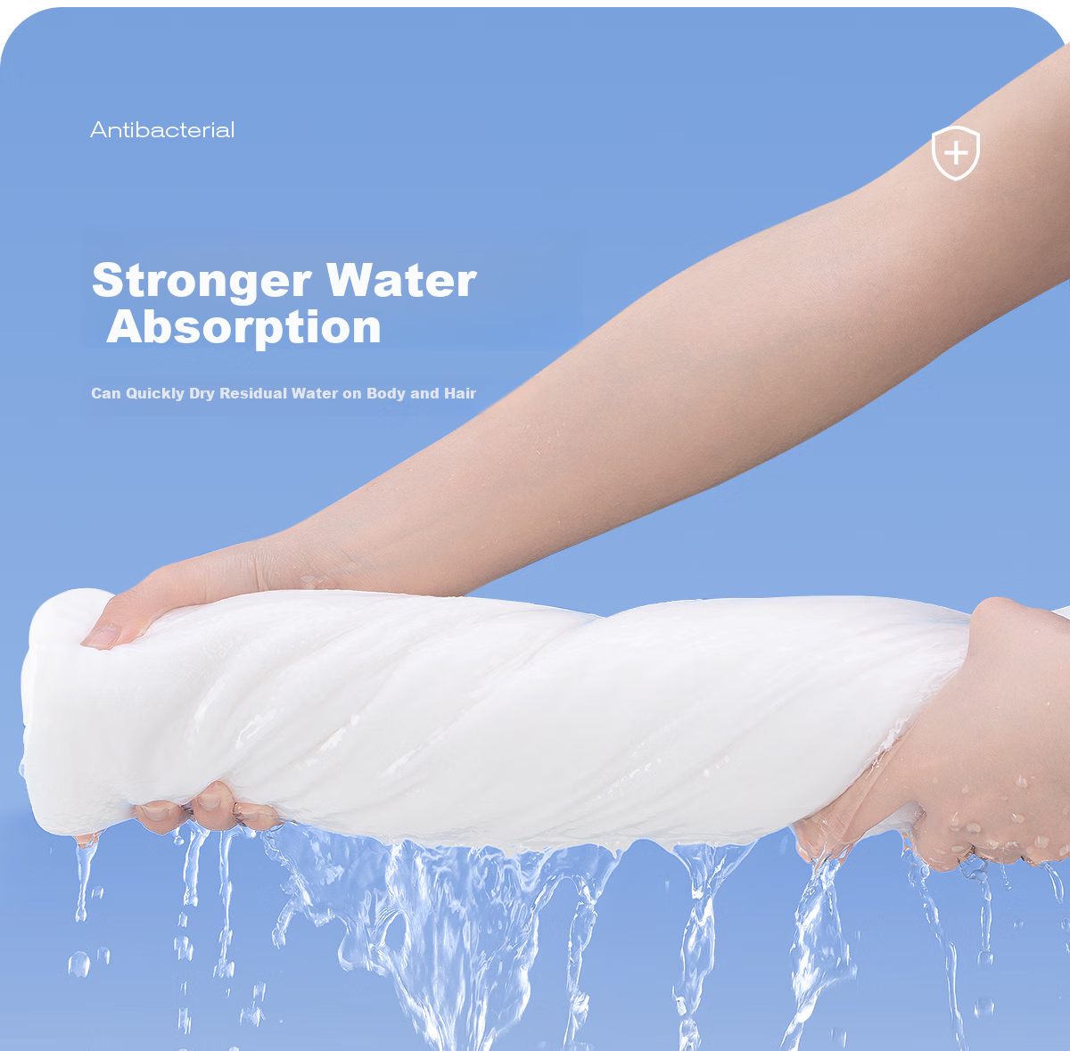 Ouyi Disposable Bath Towel Travel 99% Antibacterial Individually Packaged Thickened Large Towel 6 Pieces 13