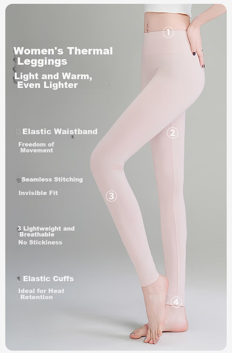 Mianxiang Weilai Modal High-Waist Thermal Leggings Women 2025 New Thin Line Pants Slim Fit Warm Autumn Winter Inner Wear 7