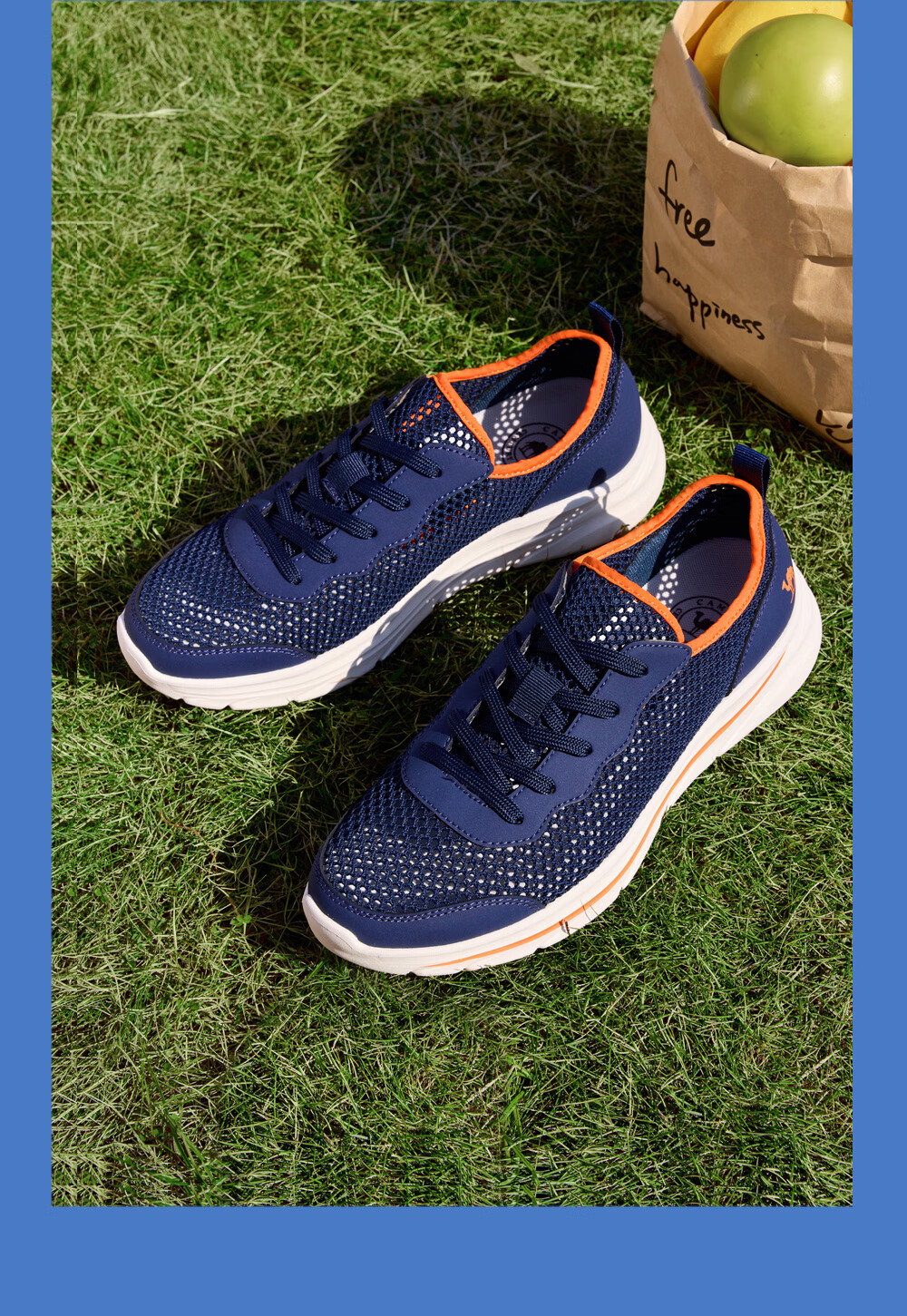 CAMEL Summer Mesh Breathable Lightweight Flexible Casual Walking Shoes for Men Father's Day G16M739038 Gray Size 41 17