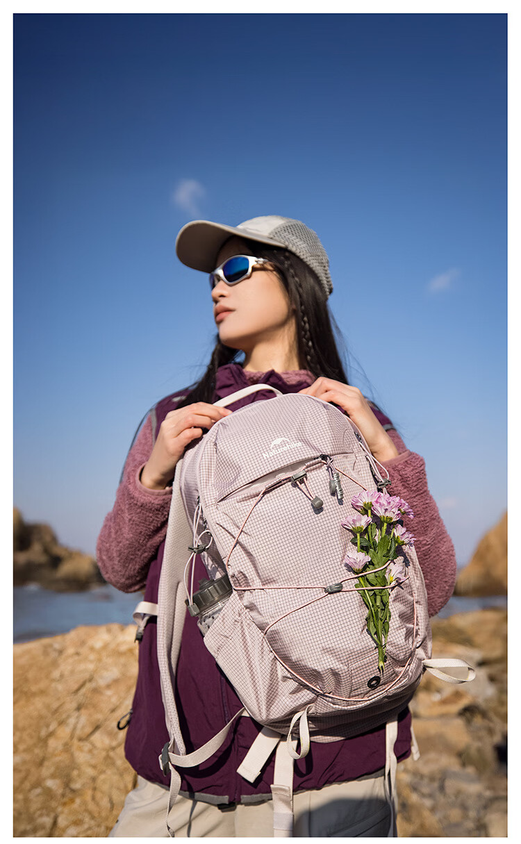 Naturehike Nuokelongwa Base 20L Lightweight Hiking Backpack Unisex Outdoor Mountaineering Travel Casual Double Shoulder Bag 5