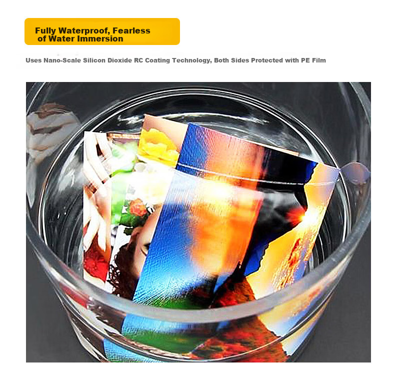 KODAK RC Velvet Waterproof Photo Paper A4 Inkjet Printing Photo Paper 250g High-Quality Scratch-Resistant Durable Photo Printing Paper 20 Sheets 9891-681 6