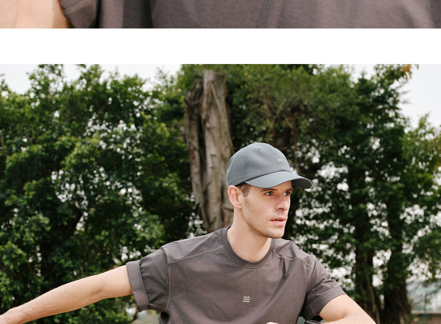 FANCET Men's Baseball Cap Spring Summer Breathable Lightweight Outdoor Casual Water-Resistant Sports Fashion Simple Duckbill Hat 23