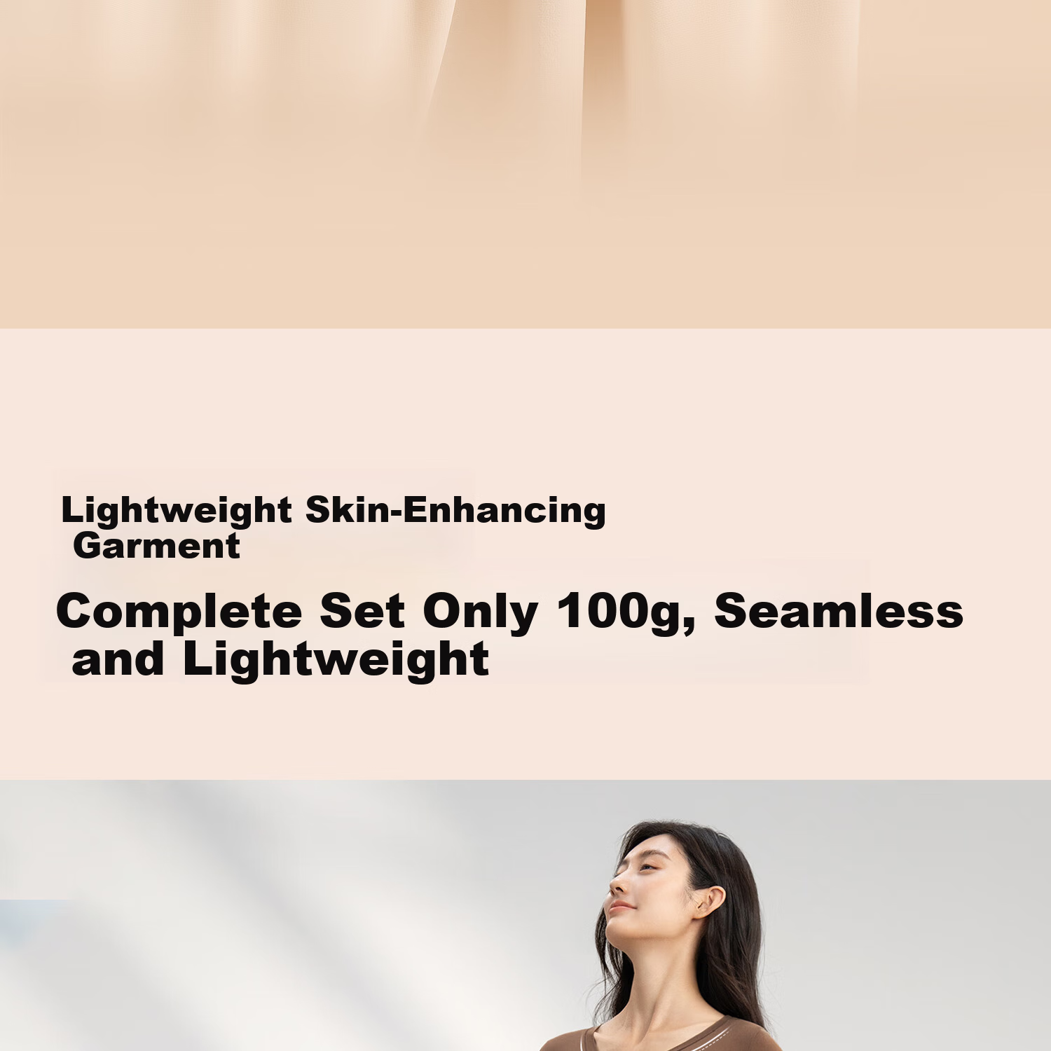 Urban Beauty Hyaluronic Acid Seamless Thermal Underwear Set for Women - Invisible Temperature-Regulating Base Layer with Skin-Enhancing Fabric 10