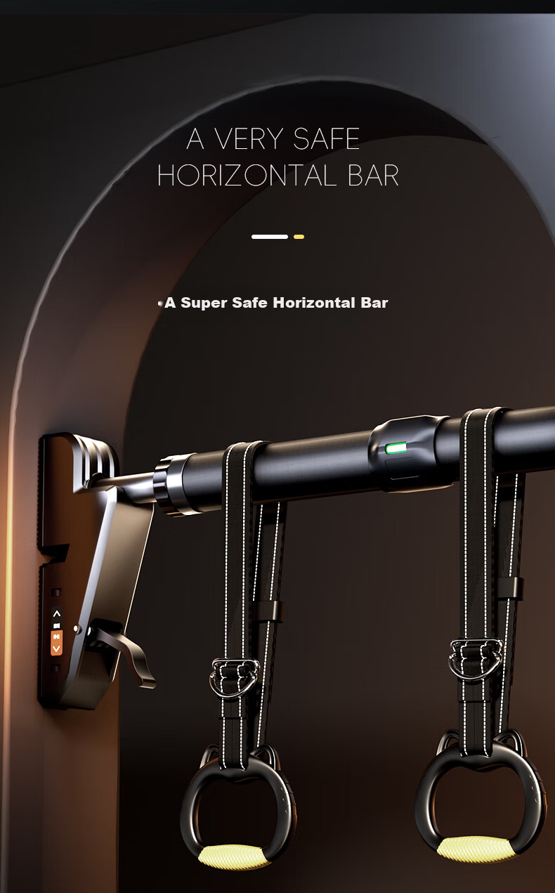 Xinyiwanjia Indoor Pull-Up Bar Home Children's Fitness Equipment Double Bars Floor-Mounted No-Drill 3