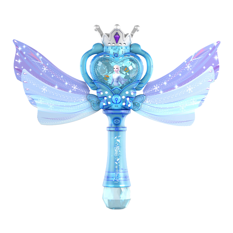 Disney Frozen Electric Bubble Machine Colorful Bubbles Kids Toy Birthday Gift