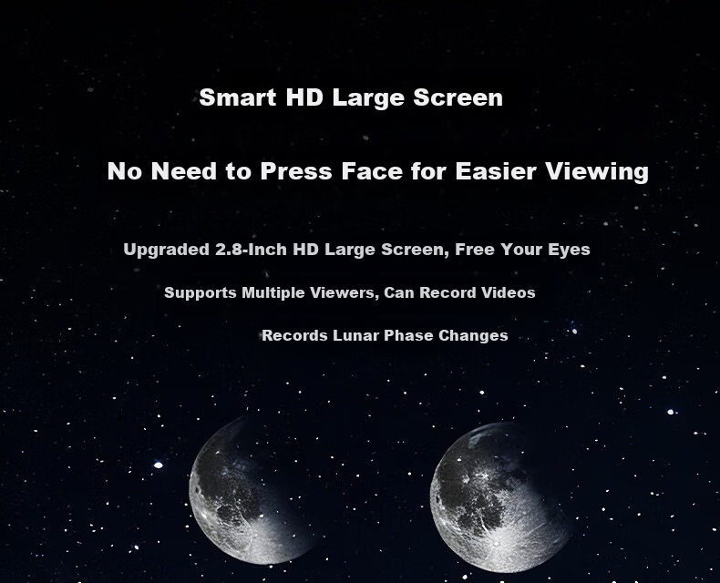 Xingtelang 70400L Professional Moon Viewing High Magnification Children's Entry-Level Home Astronomical Telescope, Educational Science Birthday Gift 8
