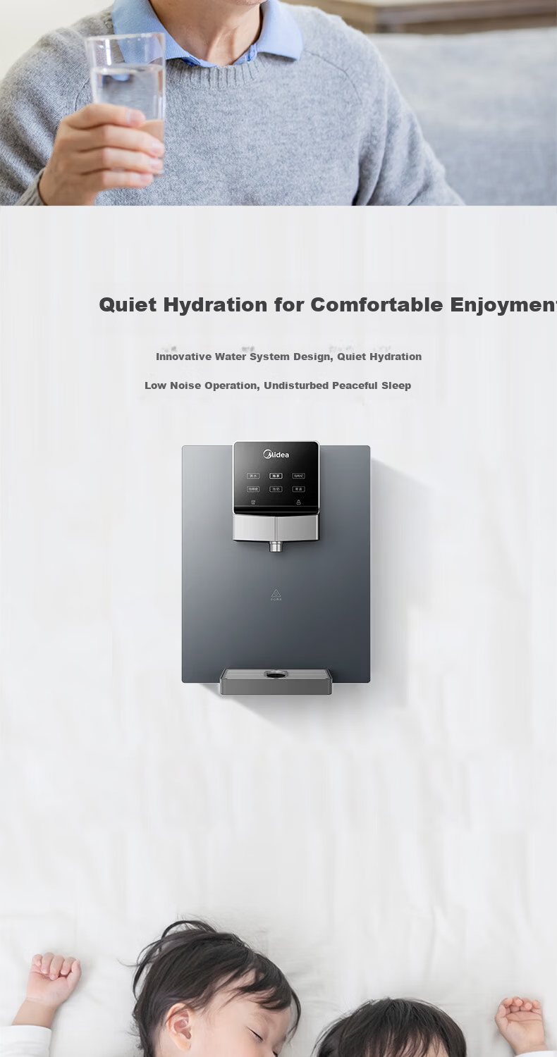 Midea Home Pipeline Water Dispenser Instant Heating 6-Level Temperature Control Full Flow Matching MG249-R* 6
