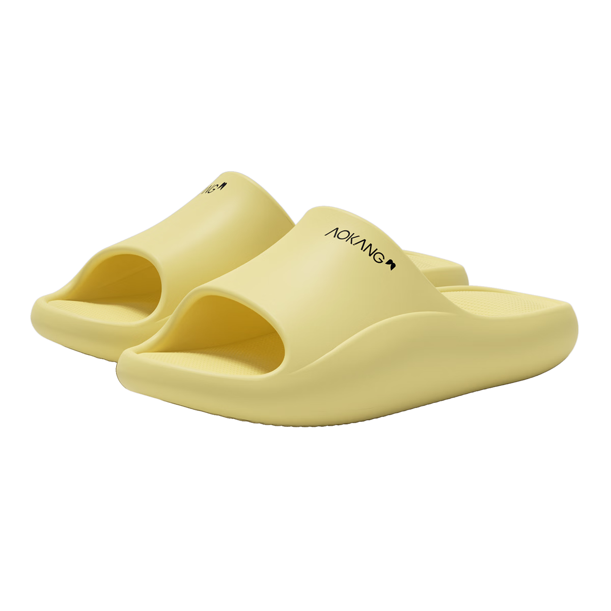 Aokang Men's Summer Anti-Slip Antibacterial EVA Bathroom Shower Slippers Odor-Resistant Soft Couple's Outdoor Sandals Women's