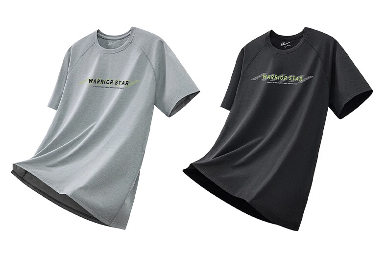 Warrior Men's Cotton Feel Casual Short Sleeve T-Shirt Loose Fit Crew Neck Sports Fitness Summer Top 20