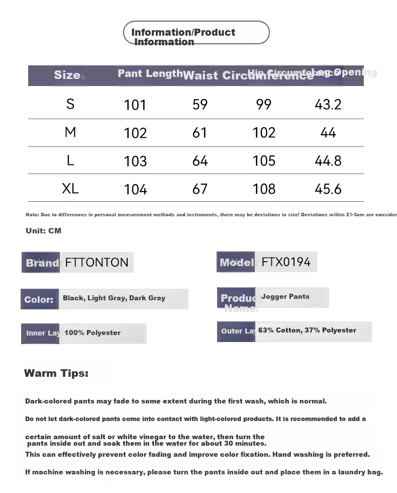 FitonTon Women's American Style Sports Pants 2026 Spring Autumn High Waist Loose Draped Casual Wide Leg Jogger Windproof Sweatpants 11