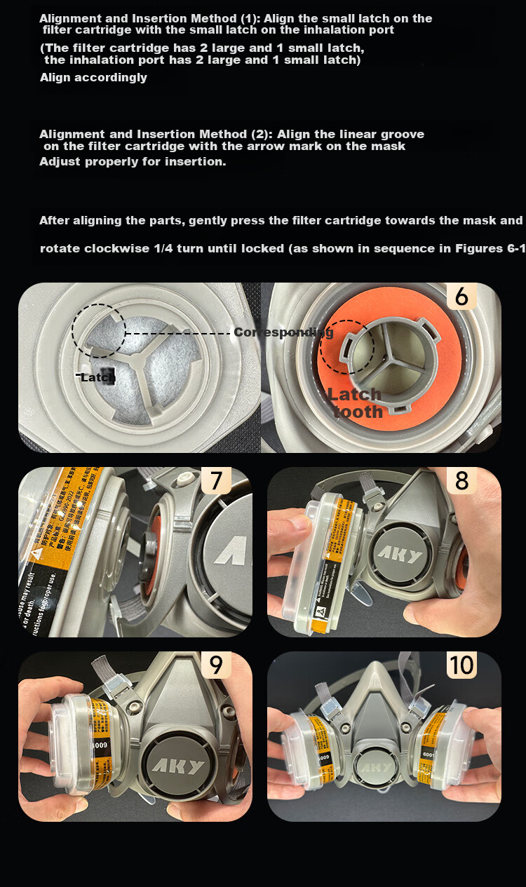 Aokeyun Dust Mask, Heavy-Duty Industrial KN95, Head-Mounted Non-Ear-Strapping, for Spray Painting, Silicone Face Shield, Paint Sprayers, Welders, Anti-Smoke, Secondhand Smoke, Breathing Valve, Breathable, Guardian - Quantum Gray 12