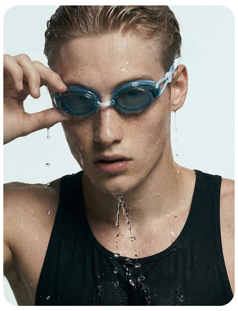 WATERTIME Waterproof Anti-Fog HD Plasma Professional Racing Swimming Goggles FINA Certified for Men and Women 16