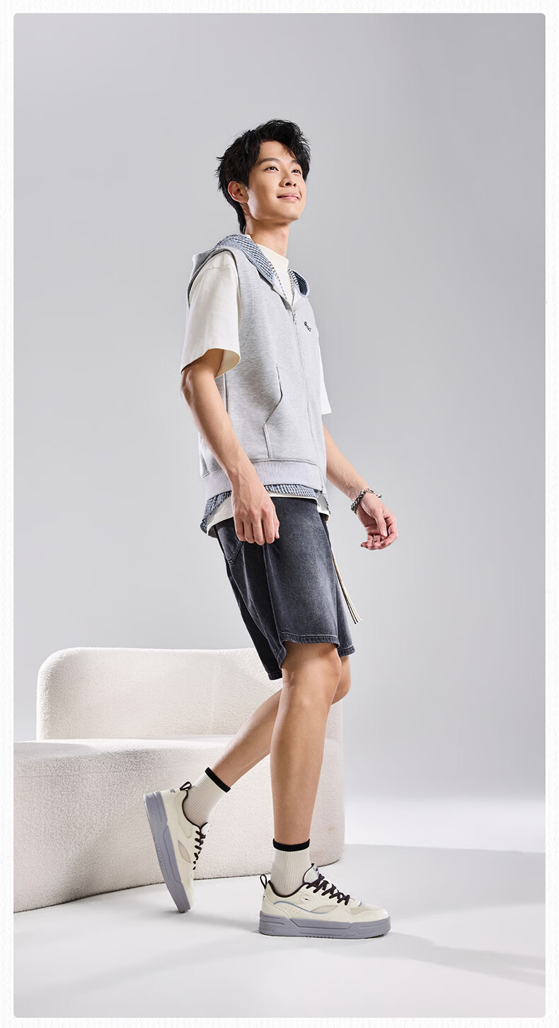 ERKE Men's Casual Sneakers 2026 Summer New Breathable Comfortable Sports Shoes Banxia 4 4