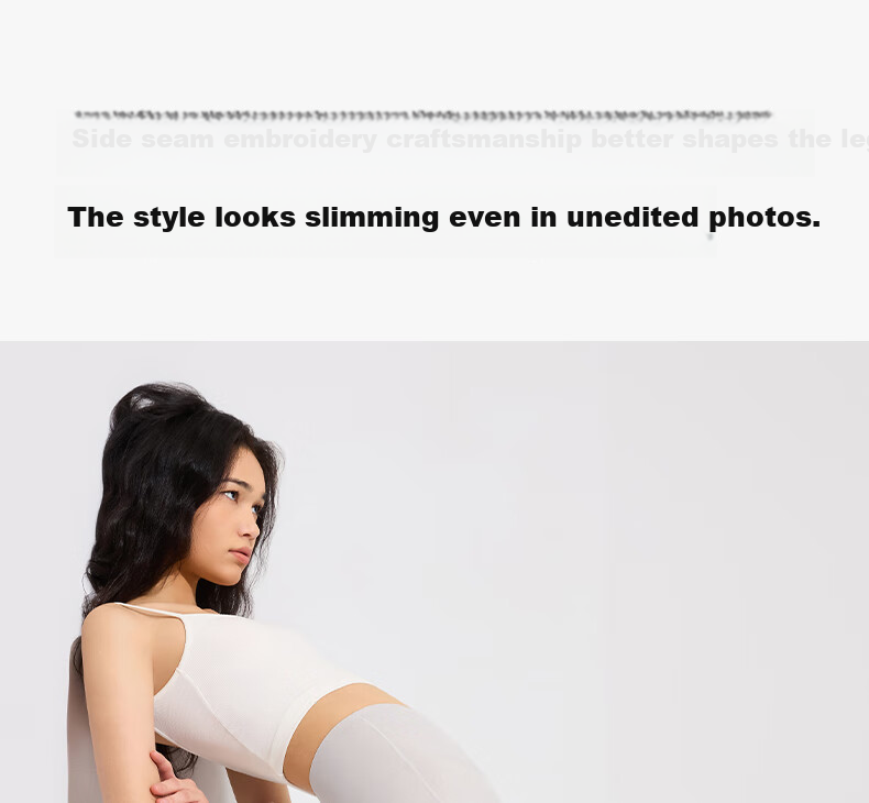 Youkeshu Women's Sharkskin Sun Protection Pants Lightweight Sports Yoga Pants High Waist Tummy Control Hip Lift Slimming Nude Feel Leggings 16