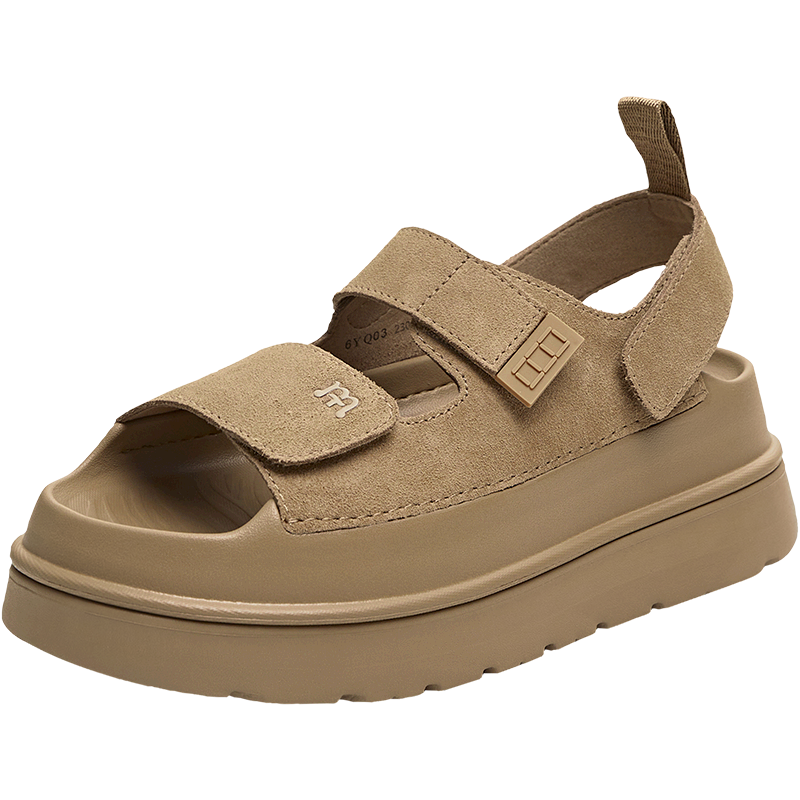 Tianmeiyi Ice Cream Shoes Thick Sole Height Increasing Birkenstock Slippers Casual Sandals Women Outdoor Retro Summer 2026 New Style