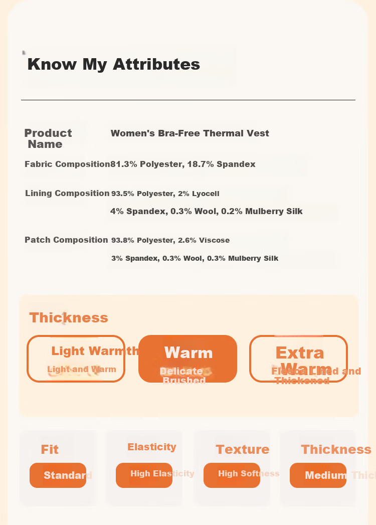 LangSha Women's Thermal Camisole Vest Autumn Winter Mulberry Silk Fleece Thickened Antibacterial Heating Seamless Built-in Bra One-piece Underwear 19