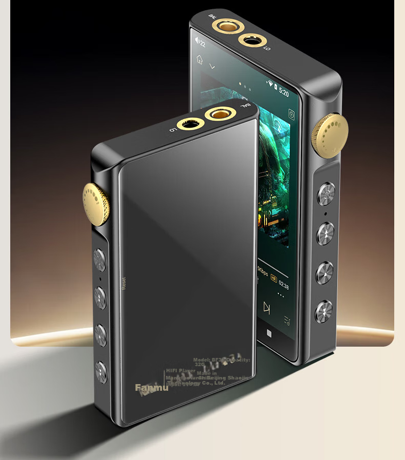 Fanmu Music Player Bluetooth MP3 Portable HiFi Lossless Audiophile DSD Android Wi-Fi Version with Expandable Card Slot BF32 Black 15