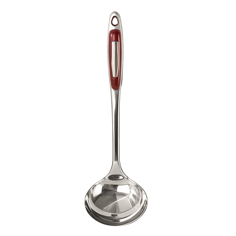 MAXCOOK Soup Ladle, Stainless Steel Large Soup Spoon, Thickened, ZPBao Series MZ112