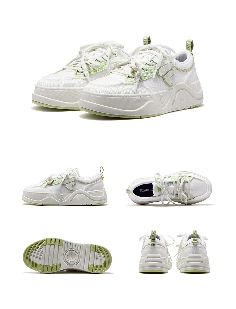 FILA Official Trendy Brand 50-50 DX II Canvas Shoes 2026 Summer Casual Versatile Sneakers 44