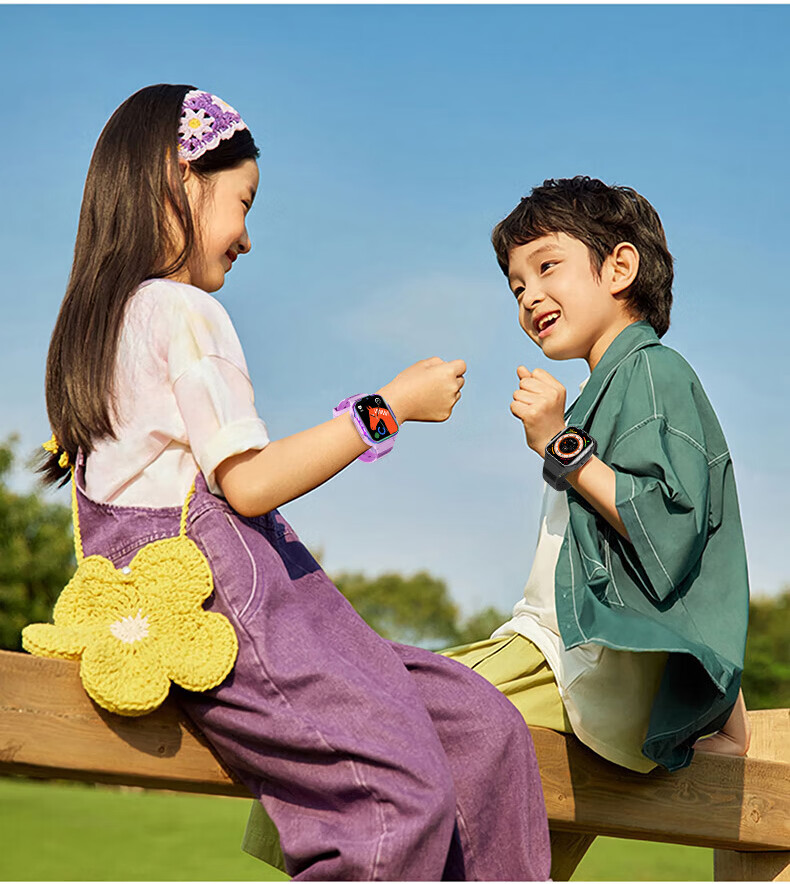 HUWXMAXI Kids 5G SIM Card Phone Watch Waterproof GPS Tracker for Boys and Girls Ages 6-18, Compatible with All Networks 12