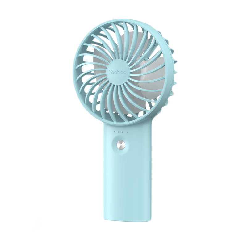 Yoobao Handheld Mini Portable Silent Long Battery Life Personal Small Fan Rechargeable for Office Student Dormitory Desk Use