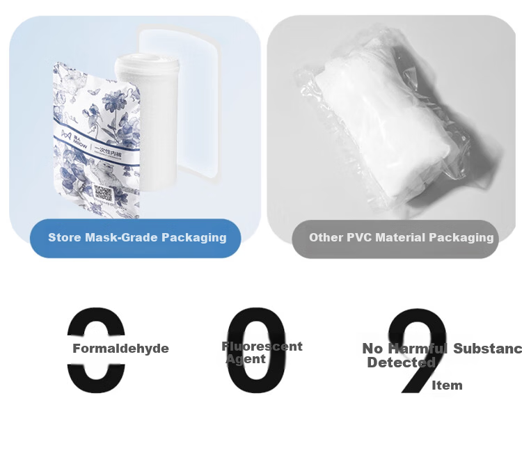 MiiOW Disposable Women's Underwear 100% Cotton Daily Sterilized No-Wash Maternity Menstrual Travel 5-Pack 10