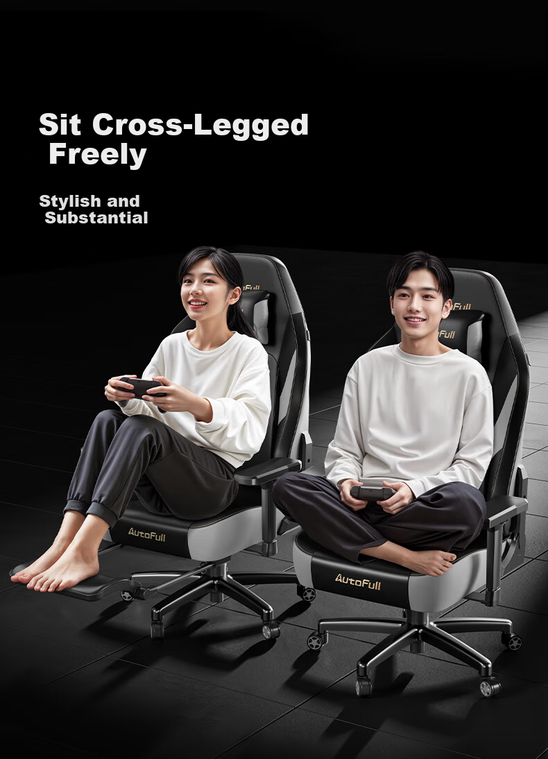 Aofeng C3 Xuanjia JD No.1 Store Limited Edition Black Gold Gaming Chair Ergonomic Office Computer Chair 16
