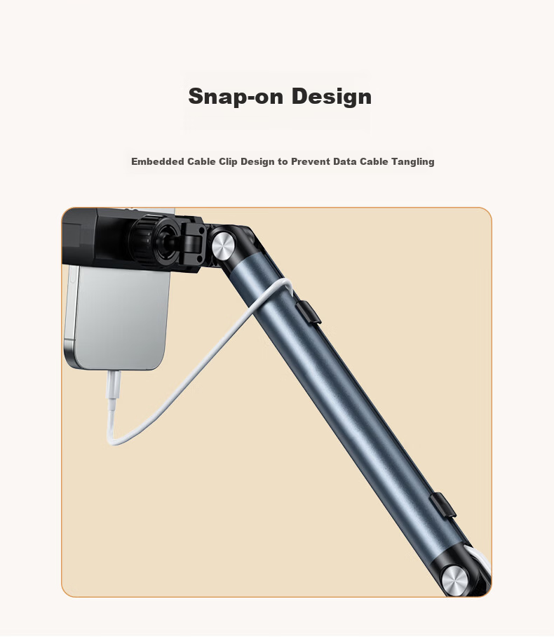 Kewo [Upgraded Thickened] Lazy Tablet Floor Stand Phone Holder Multifunctional Live Streaming Adjustable Telescopic Lazy Stand Bedside Video Watching Universal 7