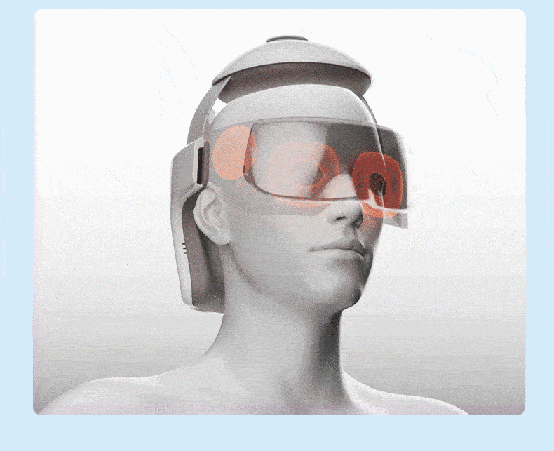 Breo iDream 3S Head and Eye Integrated Massager Helmet Scalp Massager Sun Yingsha Edition Birthday Gift for Mom Wife Boyfriend Girlfriend 10