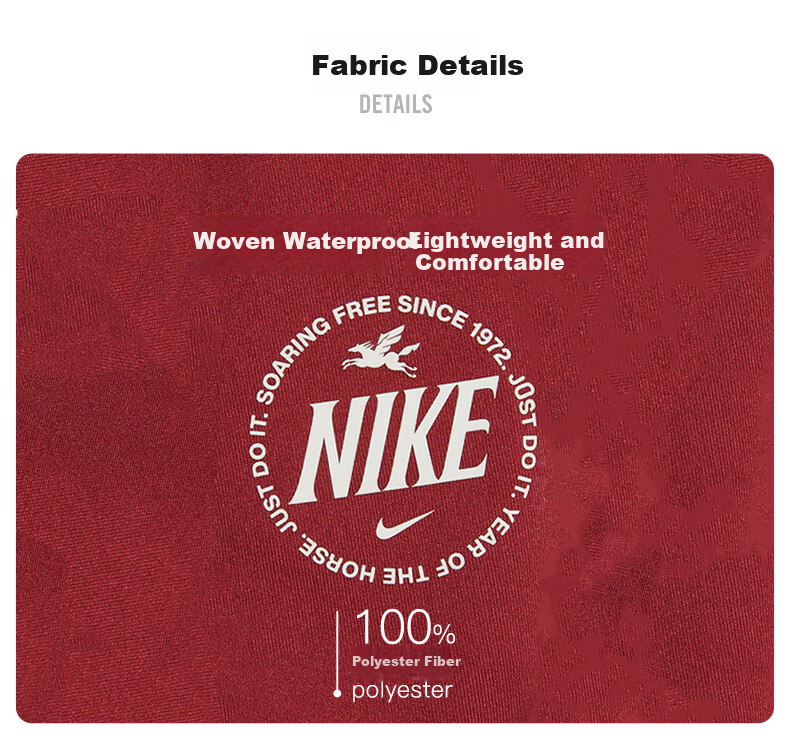 Nike Women's Spring Autumn Sweatshirt Casual Versatile Commuter Jacket IQ3831-613 Rose Red L 4