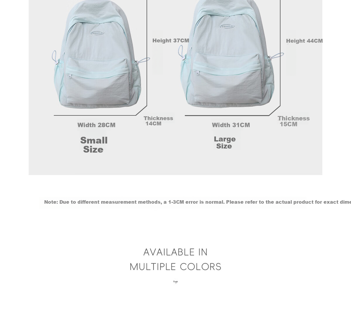 JINSHIWQ High School and College Girls Backpack New Stylish Large Capacity Travel Casual Shoulder Bag for Women 4