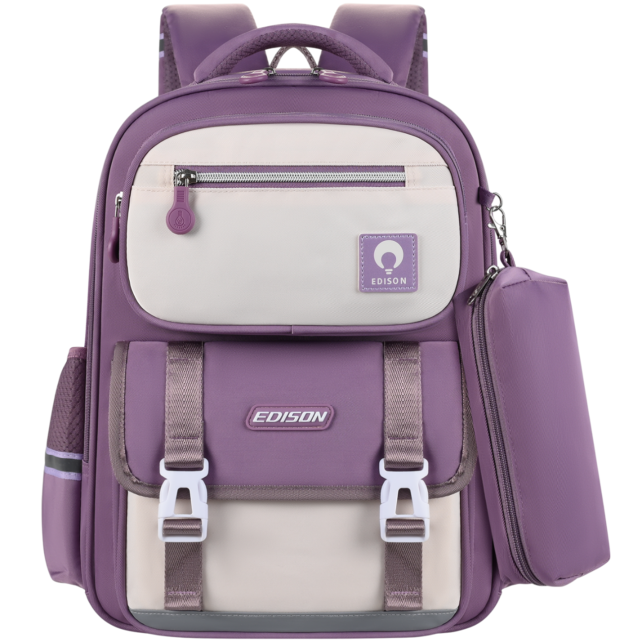 Edison Primary School Backpack for Boys and Girls, Lightweight, Ergonomic, Reflective, Anti-Drop Children's Shoulder Bag 2513-7