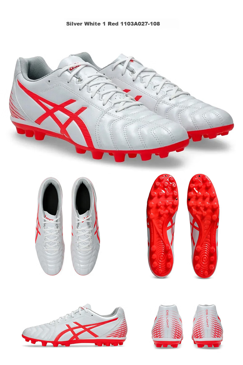 ASICS AG Stud Men's Soccer Shoes DS LIGHT CLUB Wide Fit Artificial Grass 1103A119-100 Size 42 2