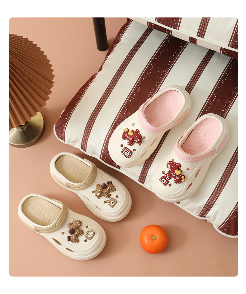 Cartelo Crocodile Cartoon Clog Shoes for Women Summer Sandals Beach Open Toe Slippers 1741 Pink Size 35-36 20
