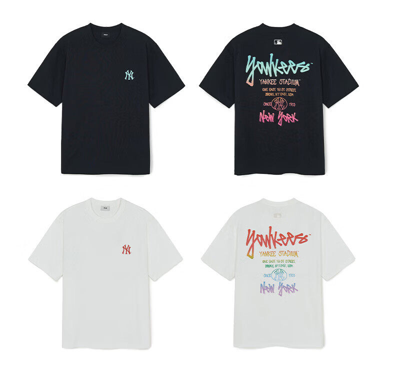 MLB Unisex Wang Sulong Loose Gradient Graffiti Cooling Spring 2026 New 3ATSB1563-43GRD-M 8