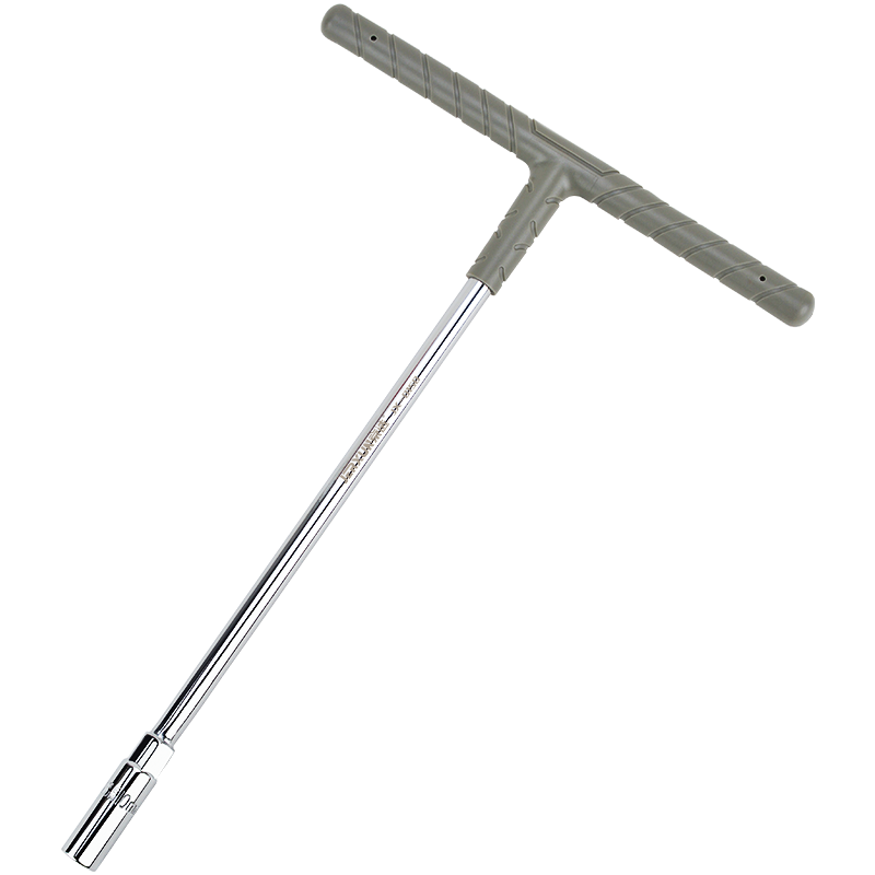 JERXUN 10mm T-Handle Hex Socket Wrench Extended T-Bar Automotive Motorcycle Tire Repair Tool