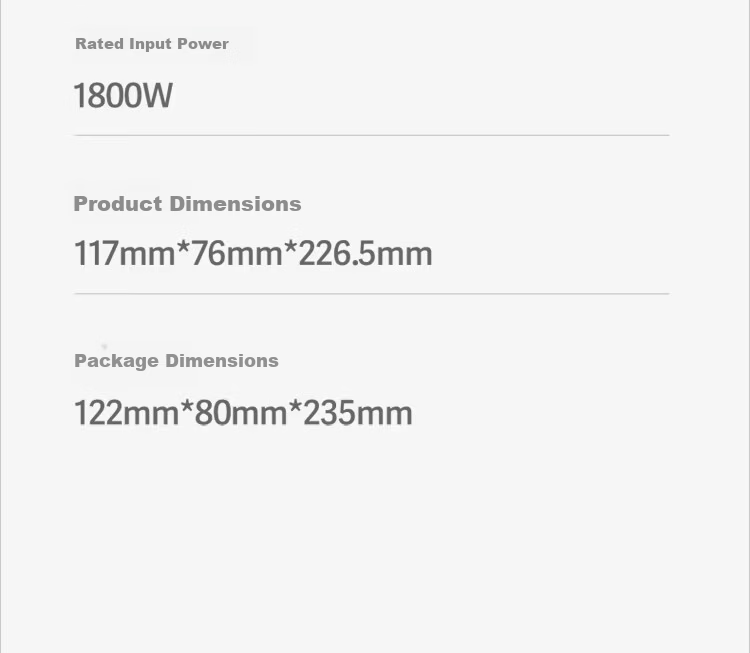 FLYCO PH1621 High-Power Hair Dryer Portable Low-Noise 3-Speed Temperature Concentrator Nozzle Home Student Dormitory Gift 14