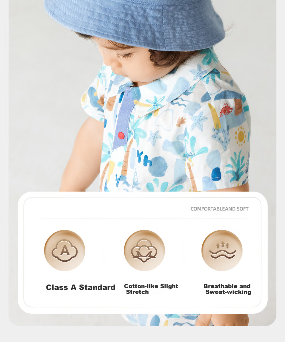 YEEHOO Baby Hat Spring Summer Boys' Casual Denim Bucket Hat 3