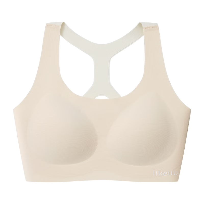 Likeuu Girls' Underwear by Ubras, Teen Development Bra Vest for Middle and High School Students, Malt Color