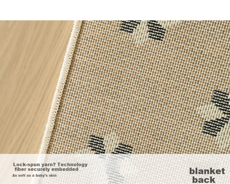 Saibosi Beautiful Champagne Gold Lucky Woven Entrance Mat, French-Style Non-Absorbent Hallway Doormat, Foot Mat for Entryway, 80X120CM 21
