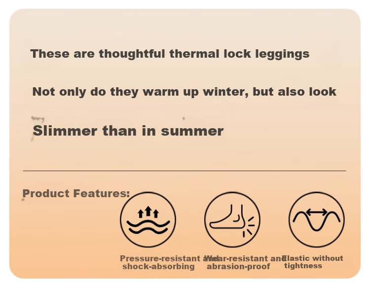Caiyue Plus Size Cotton Leggings for Women, High Waist Fishbone Anti-Rolling Fleece-Lined Thickened Tights with Tummy Control 1