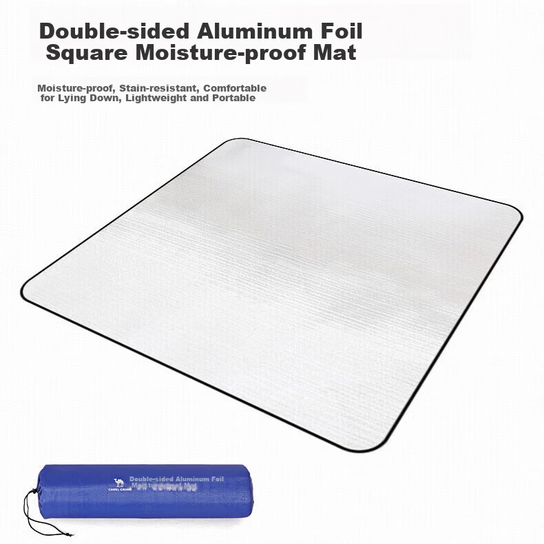 CAMEL Outdoor Picnic Mat Autumn Winter Moisture-Proof Thickened Lawn Mat Beach Tent Ground Mat Picnic Blanket 6277