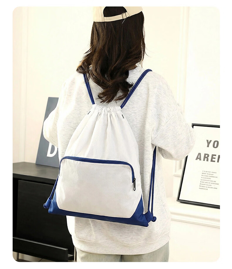 SCOGOLF Sports Backpack Unisex Gym Bag Swimming Drawstring Football Storage Sack School Basketball Bag 12