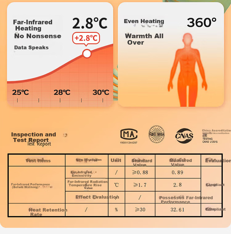 MiiOW Cashmere Protein Men's Thermal Underwear Set Fleece Lined Thickened Autumn Long Johns Base Layer for Men 13