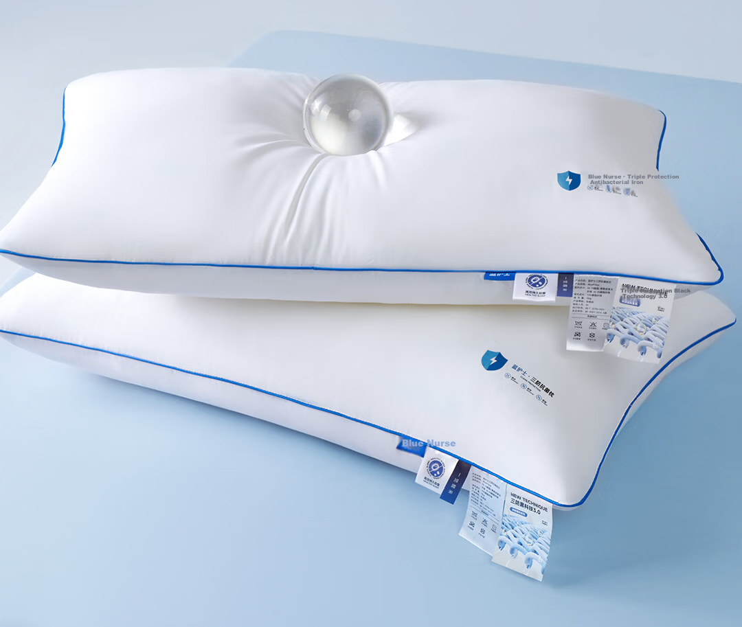 7A Grade Antibacterial and Anti-Mite A-Class Skin-Friendly White Pillow Core Oil-Proof Waterproof Stain-Resistant Adult Men's Pillow 26