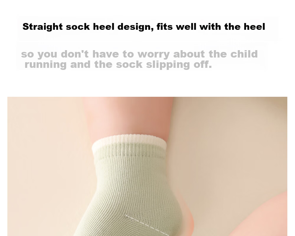 Betis Baby Socks Spring and Autumn Boys and Girls Mid-Calf Socks Indoor Breathable Odor-Resistant Baby Mid-Calf Socks Class A 17