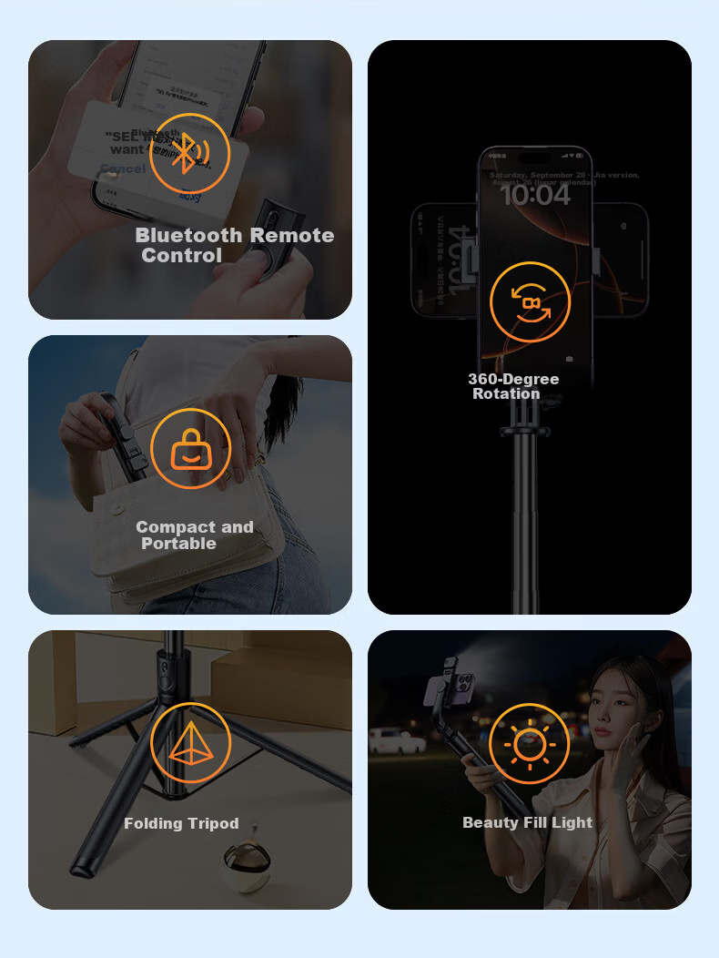 Lingchen Mobile Phone Fill Light Live Outdoor Vlog Photography Handheld Portable LED Pocket Light Makeup Phone Shooting Dedicated Square Mini Light 7