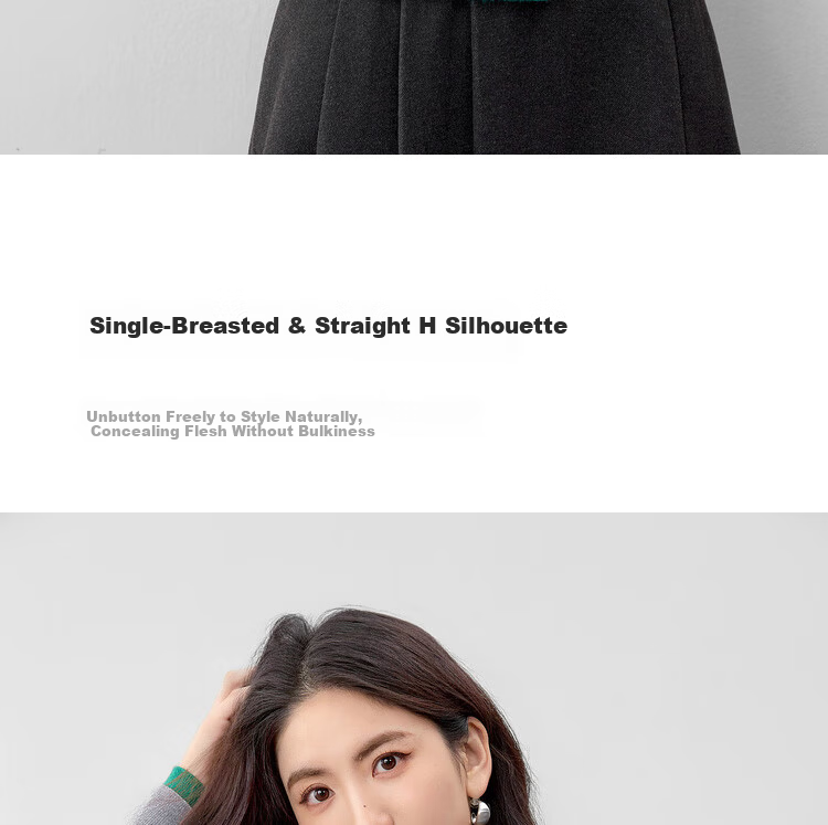 Sentubila Age-Reducing Elastic Knitwear Women Autumn Color-Block Crew Neck Ribbed Cuff Long Sleeve Cardigan Single-Breasted Heart Embroidery Top 9