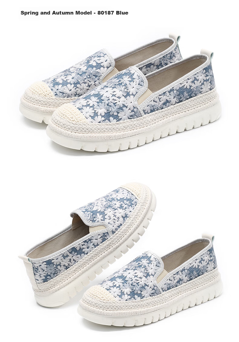 Taiheyuan Spring Summer Women's EVA Soft Sole Non-Slip Comfortable Casual Slip-On Thick Sole Lightweight Fisherman Shoes 13
